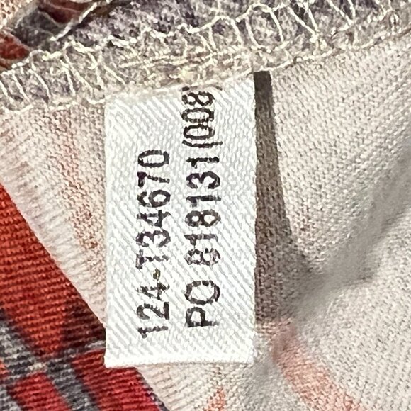 Tommy Bahama Hawaiian 100% Silk Button Up Shirt XL Orange/Tan/Brown Floral EUC - Picture 5 of 9